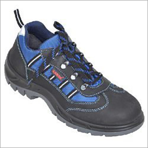 Black Low Ankle Sporty Safety Shoes