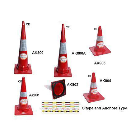 Road Safety Cones Size: 750 Mm