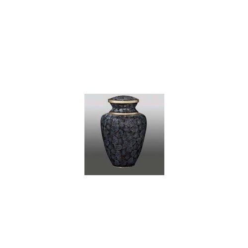 Taiwan Ebony Cloisonne Cremation Urn