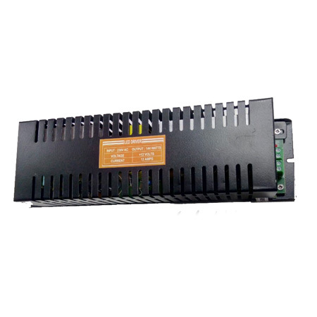 Black 12A Led Strip Driver