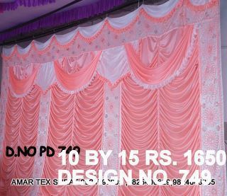 Tent parda design kapda