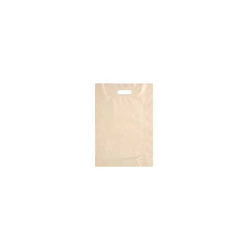 Khaki Halloween Plastic Die Cut Bag On Sale