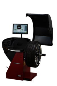 Red An Black B600l Wheel Balancing Machine