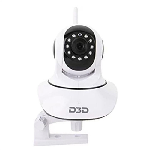 Wireless Smart IP Camera - 1.3MP Resolution, 1280x720p Video Quality | Mini Indoor Wi-Fi Camera, CMOS Sensor, Compact Design