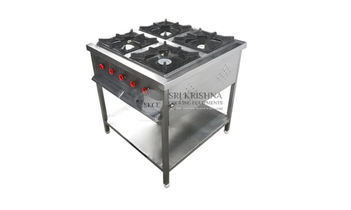 Four Burner Cooking Range