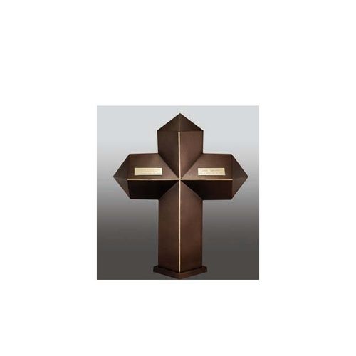 Companion Cross with Two Nameplates