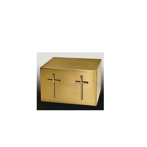 Gold Infinity Ii Two Bronze Crosses Companion Urn