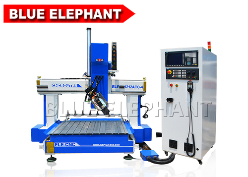 Vacuum Cleaning System 1212 Automatic Tool Changer Atc Cnc Wooden Engraving Machine , Germany Siemens Controller Wood Cutting Machine