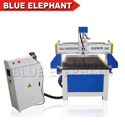Vacuum Cleaning System 9015 Cnc 4Th Axis Router , Advertising Cnc Router , Wood Cutting Machine With Cheap Price