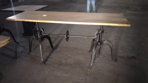 WOOD IRON TABLE By HUKAM HANDICRAFTS