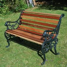cast iron benches