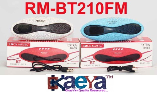 OkaeYa RM-BT 210FM Extra Bass Rock Music Player
