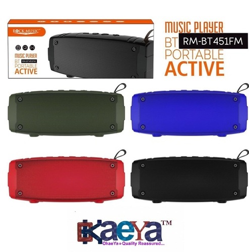 Okaeya Rm-bt 451fm Portable Active Music Player