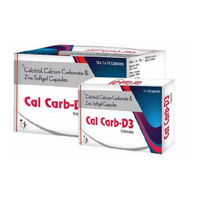 D3 Cal Carb Softgel Capsules