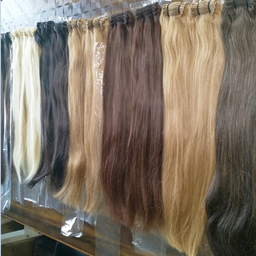 Multicolor Bleached Hair Weft Extension