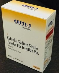 Ceftiofur Sodium 1gm Cefti-1 Ingredients: Animal Extract