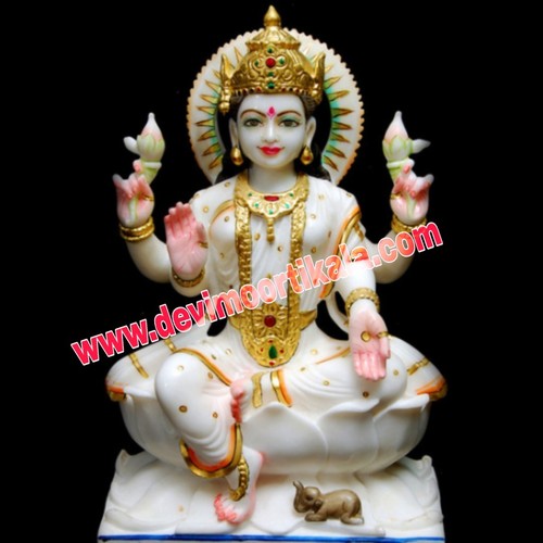 Laxmi Mata Marble Moorti