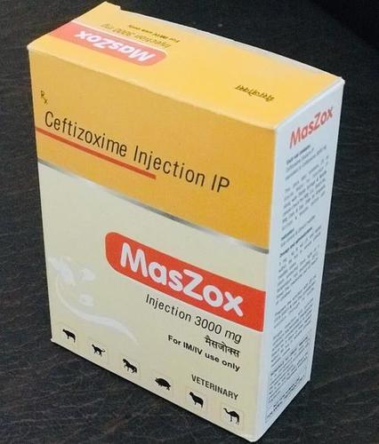 Ceftizoxime Injection 3000Mg Maszox Ingredients: Animal Extract