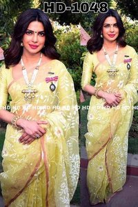 Multy Embroidery Designer Ladies Sarees