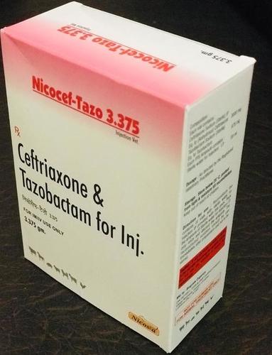CEFTRIAXONE & TAZOBACTAM 3.375GM NICOCEF-TAZO