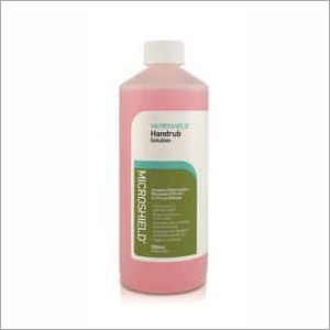 Microshield Handrub Solution - Plastic, 500ml | Rapid Hand Disinfection, 70% Ethanol, 0.5% Chlorhexidine Gluconate, Fast-Acting, Moisturizing