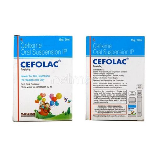 Cefixime Oral Suspension