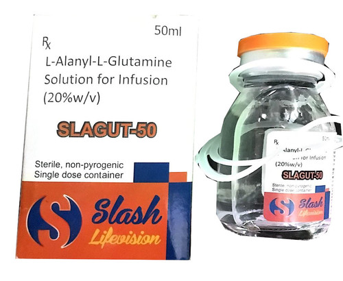 L-Alanyl L-Glutamine Injection Ingredients: L Alanyl L Glutamine 20% In 50 Ml