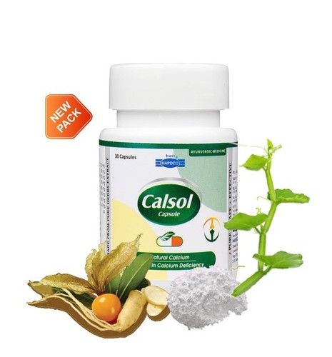 Calsol Capsules (Natural Calcium)