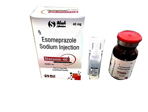 Esomeprazole Sodium Injection - 40 MG Lyophilized Powder | Proton Pump Inhibitor for Stomach Ulcers, GERD and Acidity Disorders