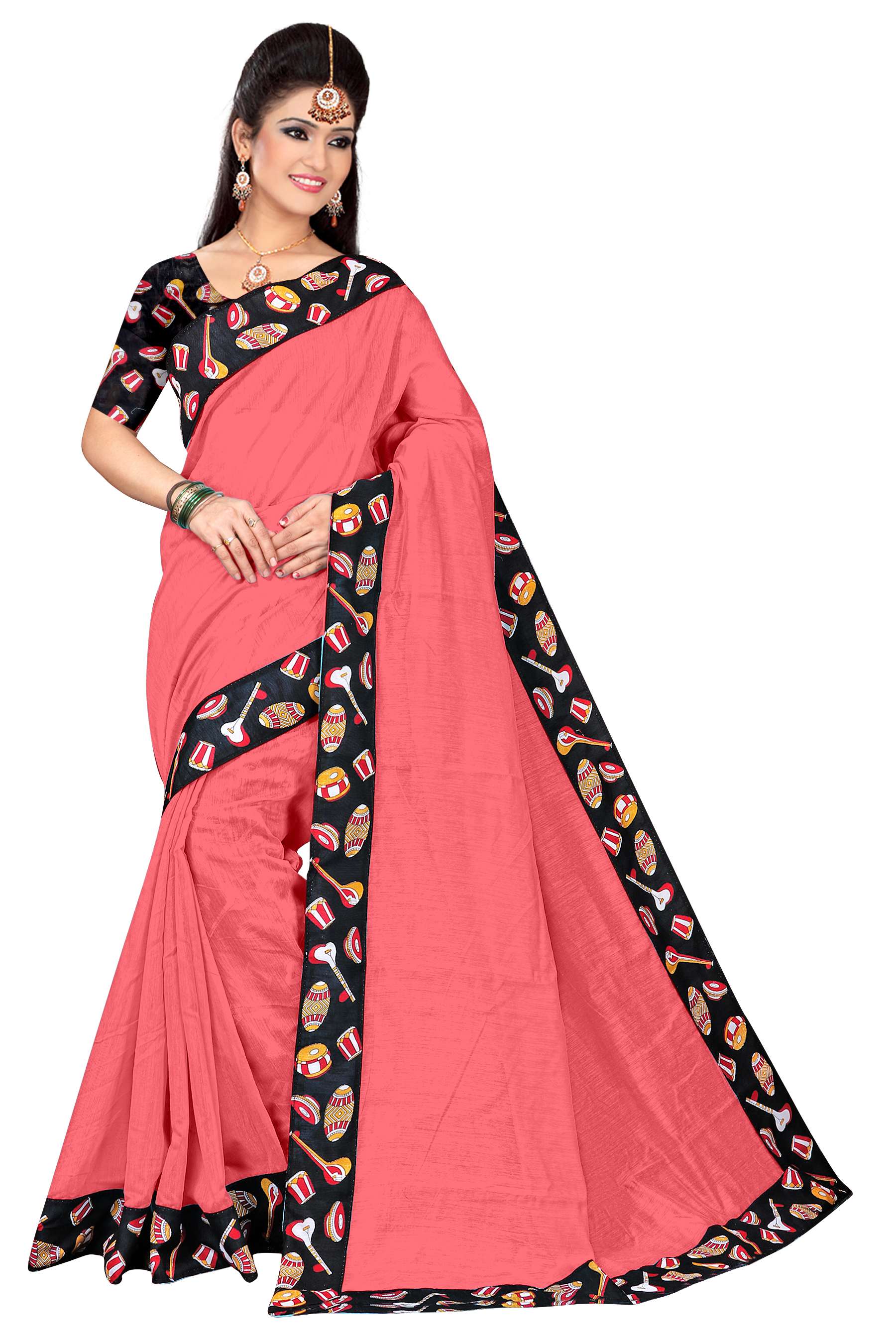 Chanderi Cotton Silk Saree