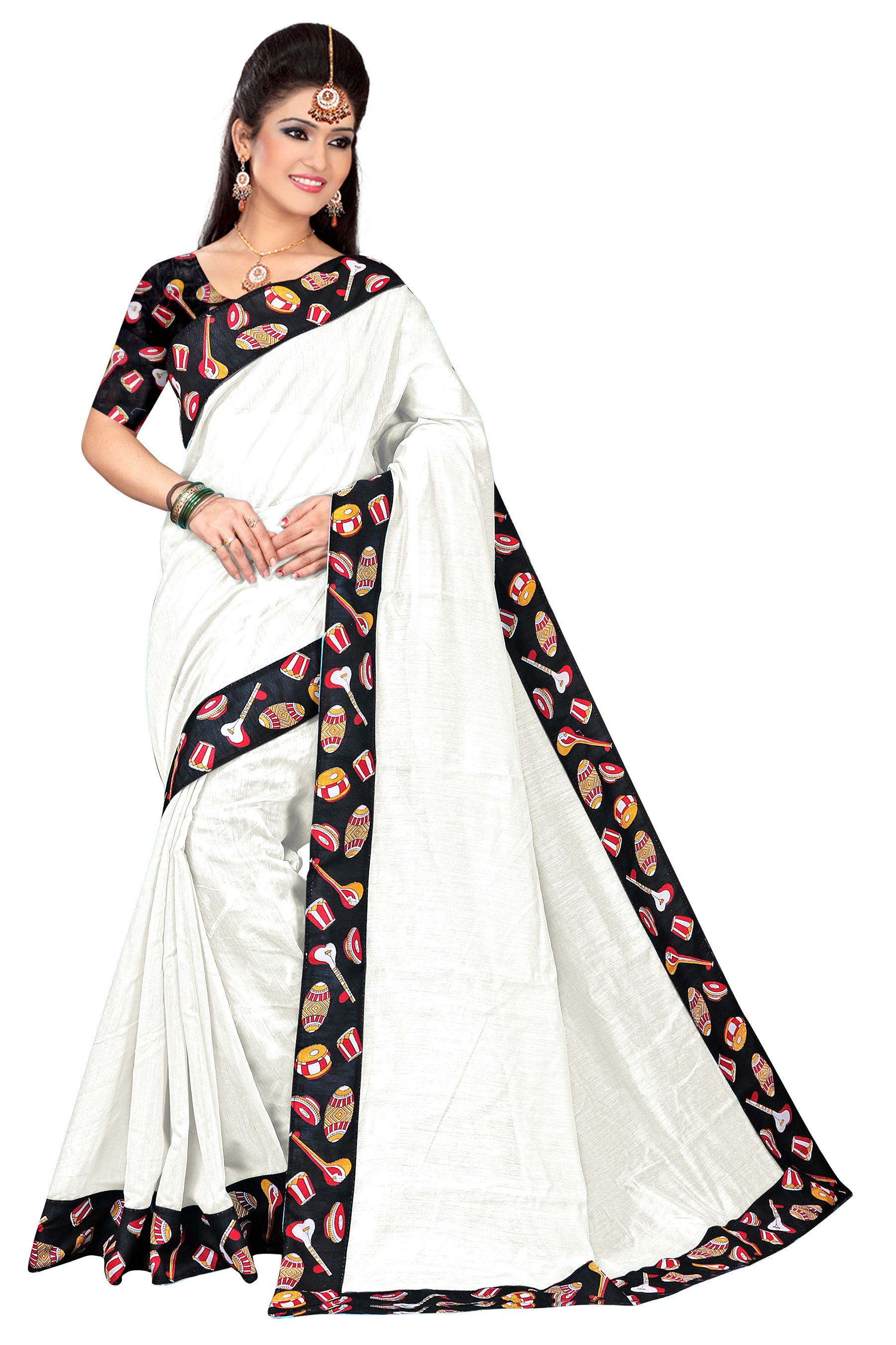 Chanderi Cotton Silk Saree
