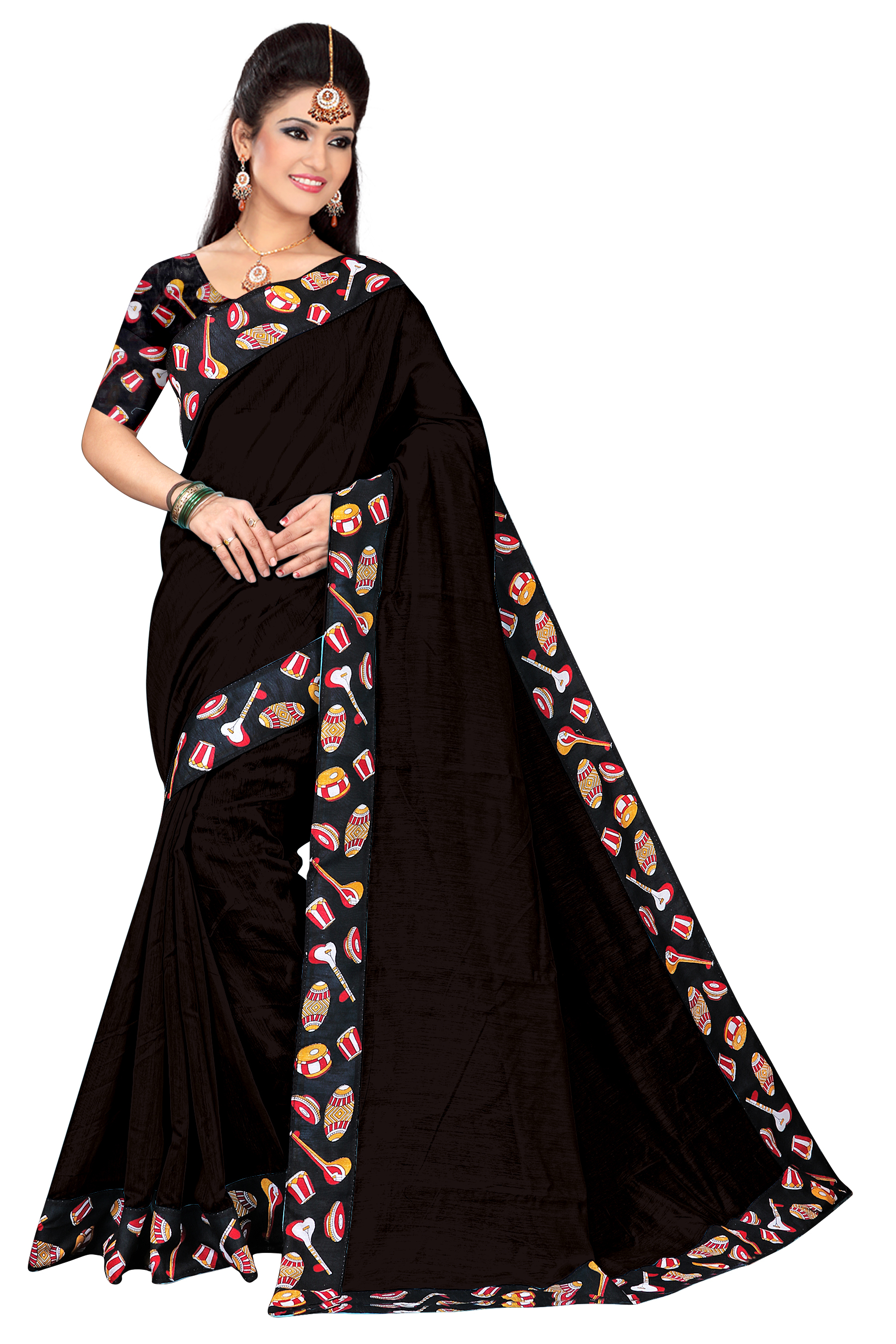 Chanderi Cotton Silk Saree