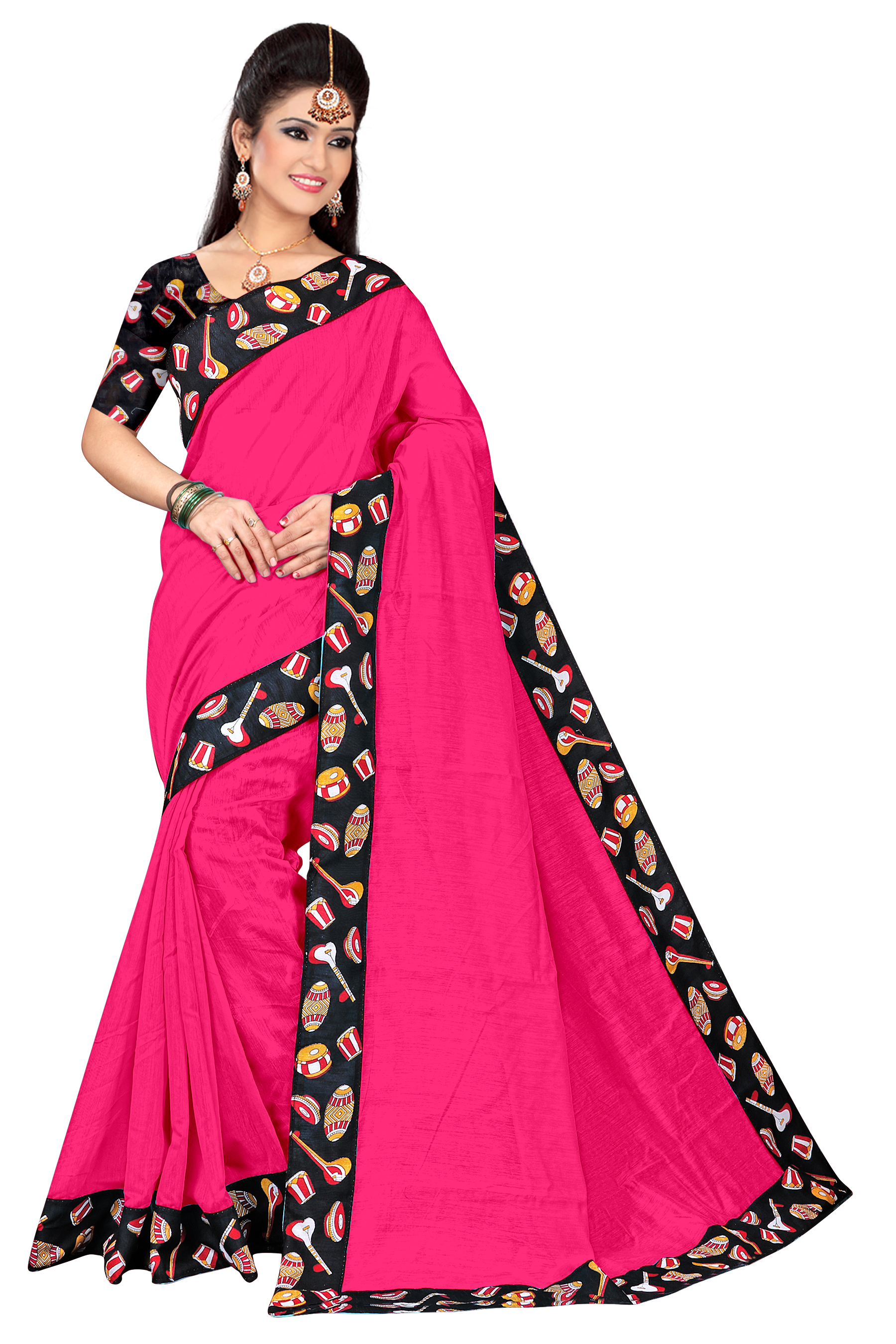 Chanderi Cotton Silk Saree