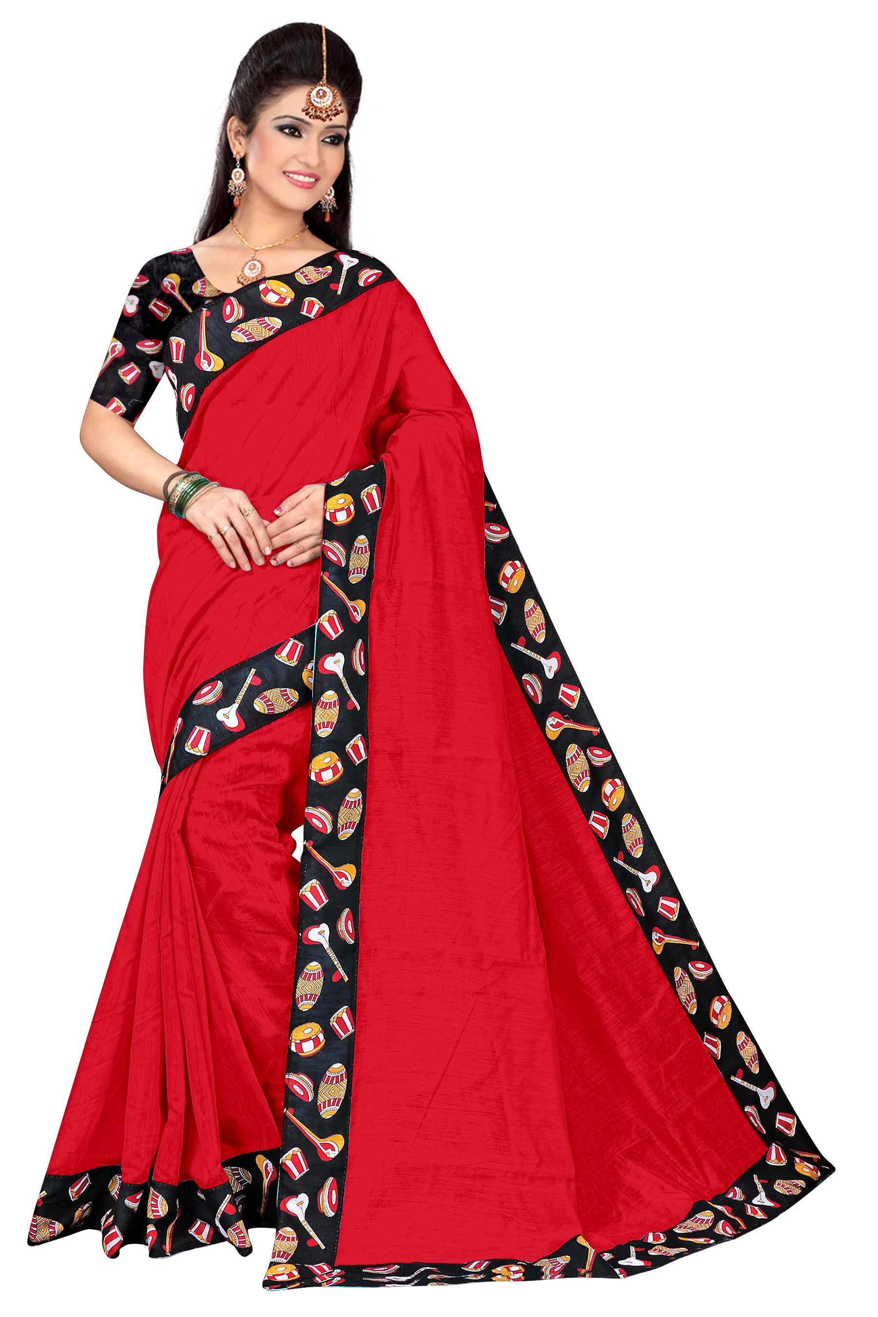Chanderi Silk Designer Saree