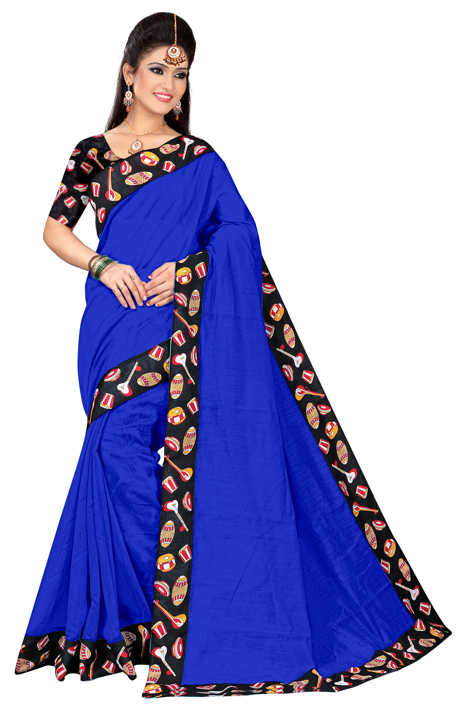 Chanderi Silk Designer Saree