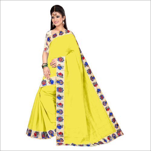 Chanderi Cotton Silk Saree