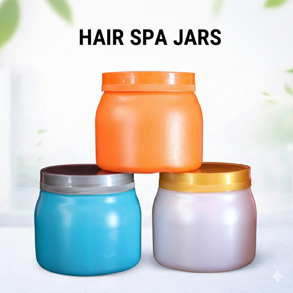 Hair Spa Plastic Jar