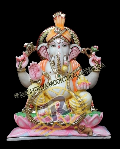 Uv Resistant Exclusive India Colorful Ganesha Statue