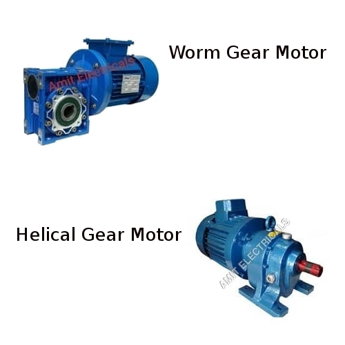 Helical Gear and Worm Gear Motor