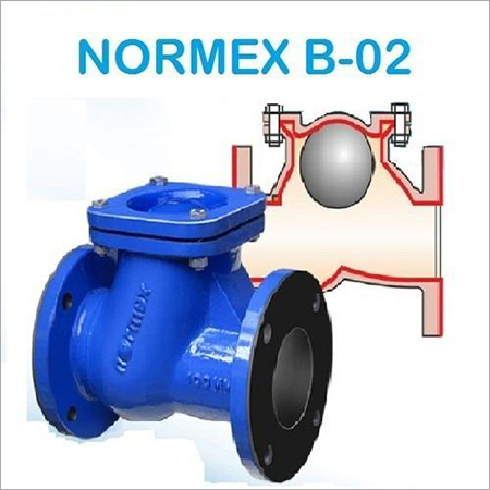 Normex Rubber Lined Check Valve b-02 Flanged By UNIQUE INDUSTRIALS
