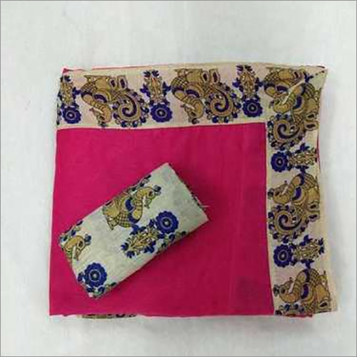 Chanderi Cotton Designer Saree
