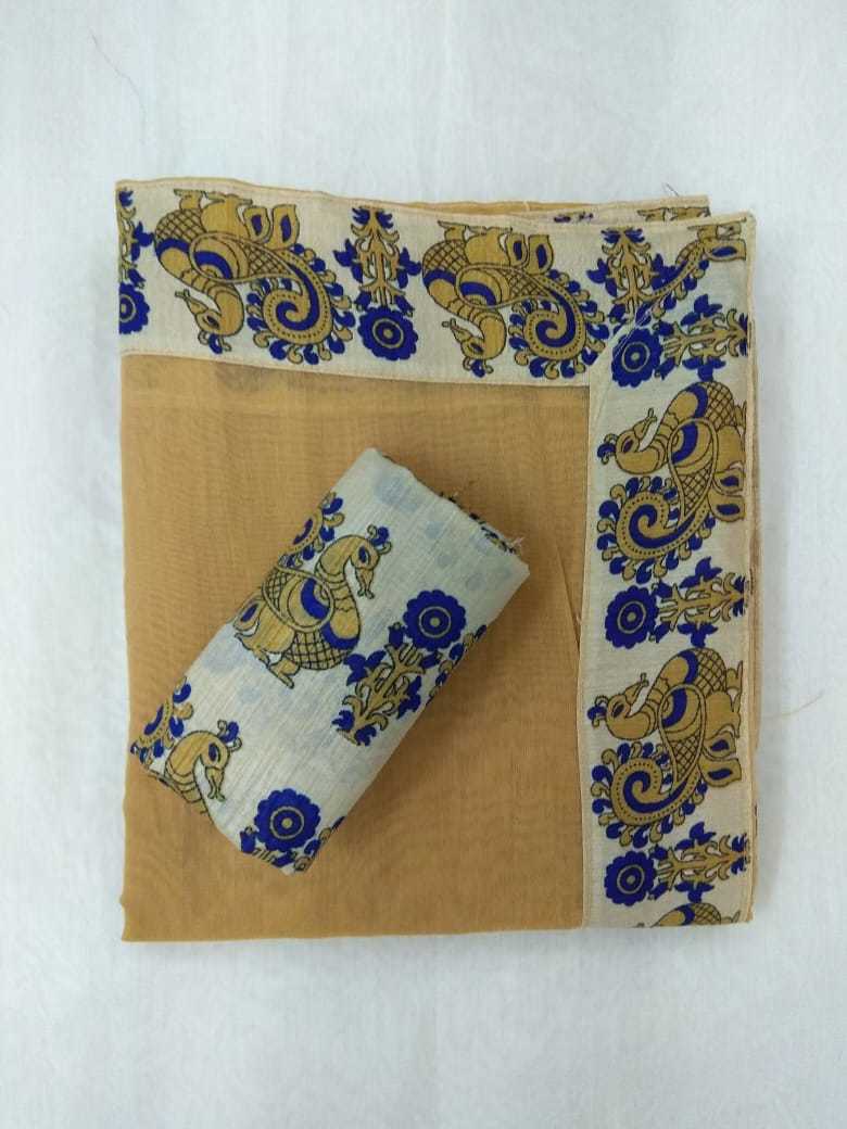 Chanderi Cotton Designer Saree