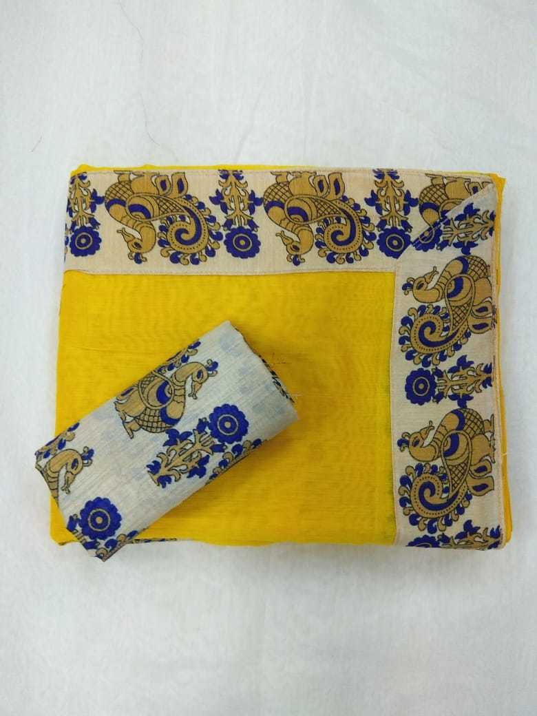 Chanderi Cotton Designer Saree