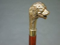 Solid Brass Designer hEAD Handle Walking Cane Stick Vintage Style Victorian Gift