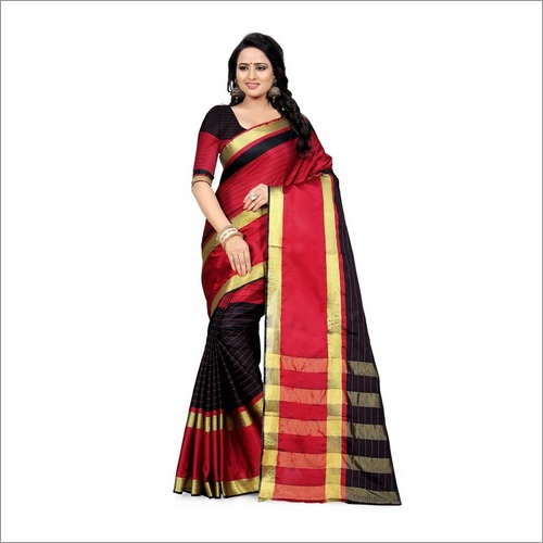 Pure Cotton Silk Saree