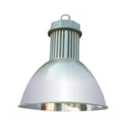 LED High Bay Light - Aluminium, Round Shape, Silver Color | 220-240 Volt, 30-250 Watt Power Factor, Ideal for Offices and Workshops