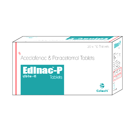 Aceclofenac And Paracetamol Tablets General Medicines
