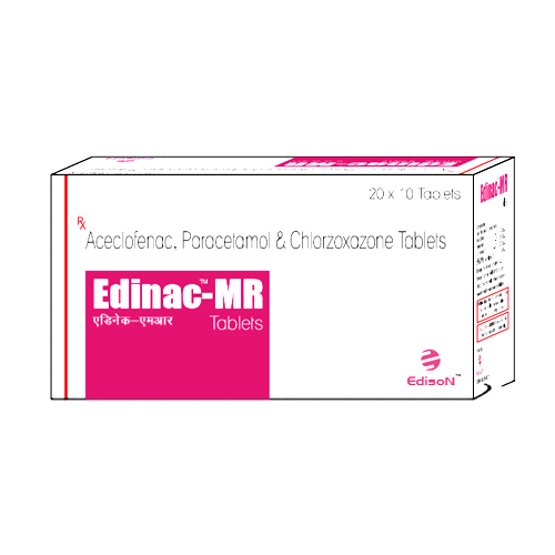 Aceclofenac Paracetamol And Chorzoxazone Tablets General Medicines