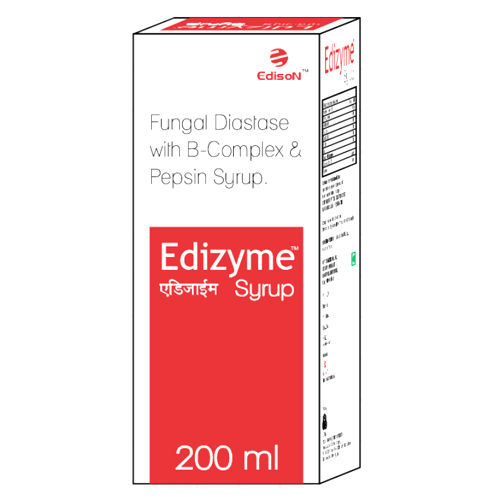 200ml Fungal Diastase With B-complex And Pepsin Syrup General Medicines