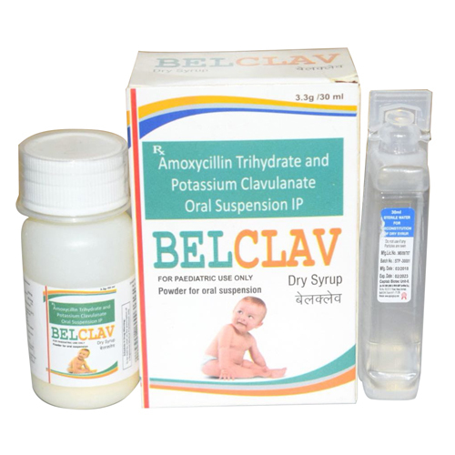 30ml Amoxycillin Trihydrate And Potassium Clavulanate Oral Suspension IP 30ml Amoxycillin Trihydrate And Potassium Clavulanate Oral Suspension IP
